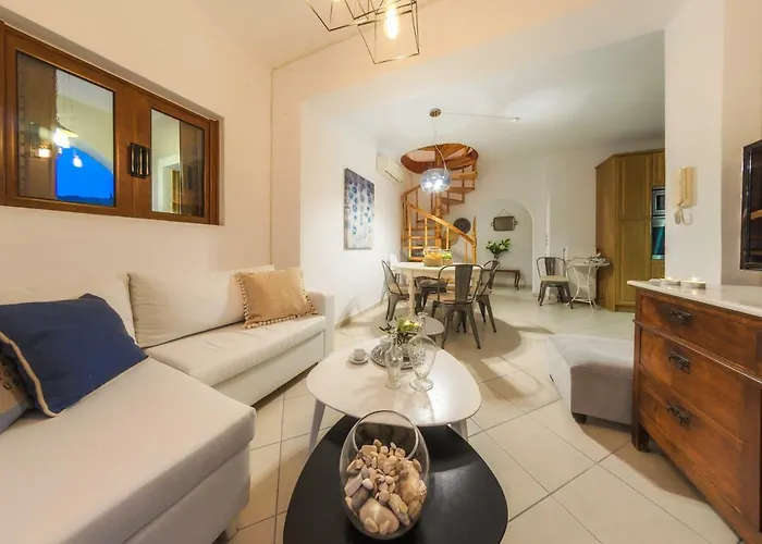 Eleni - Maisonette With Ocean Panorama Terrace Вилла