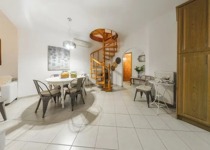 Eleni - Maisonette With Ocean Panorama Terrace * Аликанас
