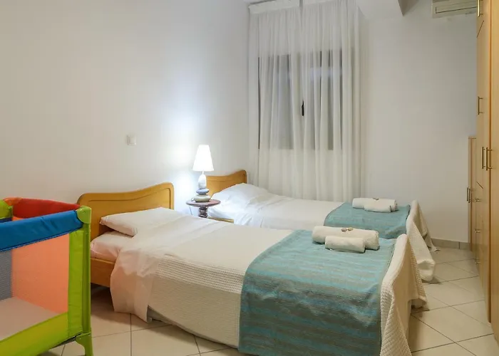 Eleni - Maisonette With Ocean Panorama Terrace Вилла Аликанас