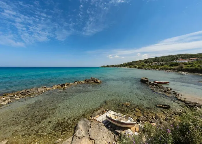 Eleni - Maisonette With Ocean Panorama Terrace * Аликанас
